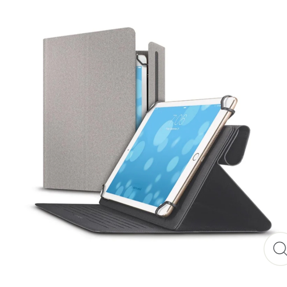 New Solo New York Everett Universal Tablet Case in Light Grey